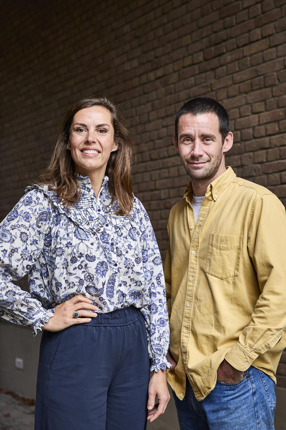 Susanne Noordegraaf (links) samen met Sjaak Hullekes (rechts) Foto: David Jagersma